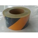 Self Adhesive Warning Reflective Tape Roll For Traffic Safety