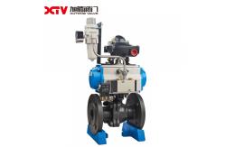 China 90 Degree Double Acting Pneumatic Actuator with CE/SGS/ISO9001 Approval Customizable supplier