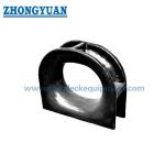 JIS F 2005-1975 Deck Mounted Casting Steel Close Type Ship Mooring Chock Ship Mooring Equipment for sale