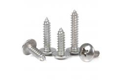 China SS304 316 Truss Pan Mushroom Umbrella Head Cross Wood Self Tapping Screw supplier