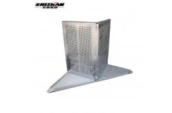 China Expandable Concert Crowd Control Barriers Steel Mobile Barricade With Gate supplier