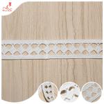 Flower Water Soluble 100% Cotton Lace Trim 1.5cm Bilateral For Garment for sale