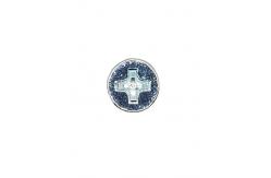 China Countersunk Cross Groove M3 30mm Screws Semi Threaded supplier