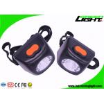 Safety Cordless LED Mining Cap Lamp Black Color 13-15 Hours Working Time for sale