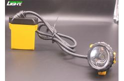 China SAMSUNG Battery 25000Lux 10.4Ah Corded Mining Lamp 348lum supplier