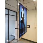 360 Rotating Display Lcd Digital Signage Double Sided Cable Wire Ceiling Hanging Type for sale