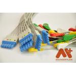 5 Lead AHA Snap ECG Patient Cable M1644A HP Compatible for sale