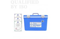 China UN2814 Insulated Plastic Cooler Case For Ice And Biomedical Storage supplier