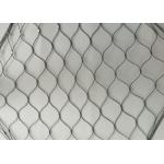 30x30mm Black Oxide Wire Rope Stainless Steel Safety Netting Customized for sale