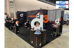 China Trade Show Custom Cardboard POP Displays Strong Carrying Capability 10KGS supplier
