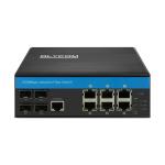 15.4W Industrial Managed POE Switch 6 Ports Supporting Poe Gigabit Ethernet for sale