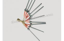 China Screw Plug Industrial Immersion Cartridge Heater with High Temperature Cable supplier