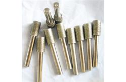 China 40mm Electroplated Diamond Tools CBN Concrete Grinding Drill Bit supplier