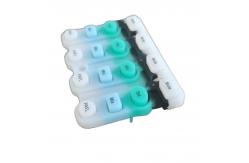China OEM Molding Custom USB Backlit Silicone Button Rubber Keypad supplier