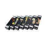 Black Matte Uv Printing Custom Paper Box For Perfume / CBD Oil Packaging
