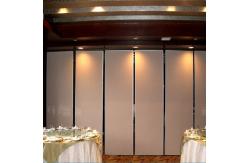 China Sound Insulation Movable Partition Walls Convention And Exhibition Center Hall Mobile Doors supplier