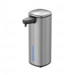 Touch-Free Rechargeable Sensor Liquid Soap Pump Dispenser , Polished Stainless Steel for sale