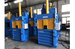 China Plastic Waste Flakes Hydraulic Compress Compactor Baler supplier