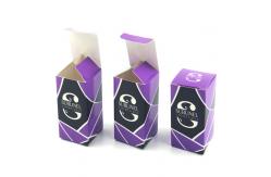 China Custom Logo Pinted Paper Box Packaging For Cosmetics / Glossy Cosmetics Box Packaging supplier