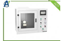 China ASTM F1955 Vertical Flame Spread Times Test Equipment For Textile Fabrics supplier