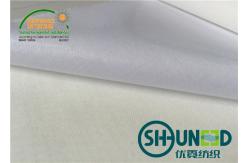 China White Cotton Interlining With Hard Handfeeling , Interfacing Material supplier