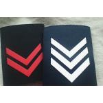 Military Epaulets Custom Screen Printing Uniform , Blue Shoulder Board Epaulette