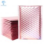 Personalized Pearlescent Film Poly Bubble Mailers Offset Printing for sale