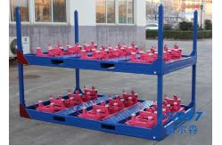 China RAL Galvanized logistics Car Engine Turnover Stackable Steel Pallets supplier