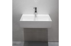 China Modern Design Wall Hung Basin Matt Or Glossy Surface Finished supplier
