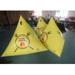 Custom Sea Swim Tow Buoy Triathlon Training Safety Inflatable Swim Float Open Water Swim Buoy for sale