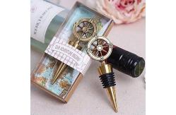 China Custom Adventure Compass Wine Stopper For Unique Wine Preservation supplier