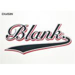 Twill Fabric Embroidered Letter Letterman Patches Iron - On Backing