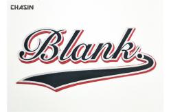 China Twill Fabric Embroidered Letter Letterman Patches Iron - On Backing supplier