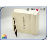 Customized 4C Printed Paper Gift Bag With Handle Eco Friendly