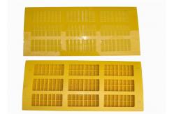 China Vibrating Screens polyurethane dewatering screen panel with low noise in the operation supplier