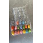 6 Pallets Plastic Packaging Macaron Tray Packaging Support Custom  Food Safe