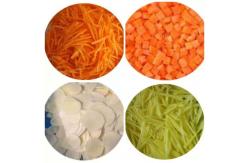 China Automatic Food Processing Machines Electric Vegetable  Dicer Machine 304 SUS Material 150KG Weight supplier