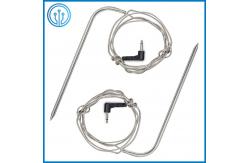 China BBQ RTD Thermistor Temperature Sensors With 3.5mm Plug supplier