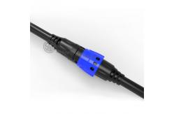 China Multiple 5 Pin Male Plug Connector IP67 M19 Series Self Locking System supplier