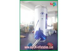 China Fireproof Inflatable Beer Can Model Drinks Bottle in Strong Oxford Cloth supplier