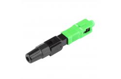 China SC APC Drop Cable 0.9mm Single Mode Fiber Sc Connector supplier