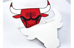 China Realistic TPU Heat Transfer Label Animal 2D 3D Bull Head Pattern supplier