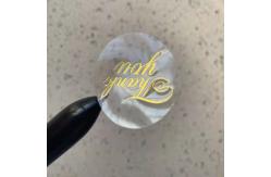 China Material Structure PVC Adhesive Seal Sticker Label for All Industries supplier