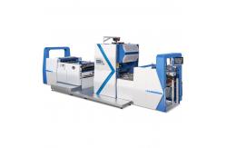 China FM-1100 Multifunctional Automatic Vertical Film Laminating Machine With Round Knife supplier