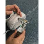PFA Insulated RTD PT100 Cable Fiberglass Braided Shielding FEP Jacket RTD Cable for sale