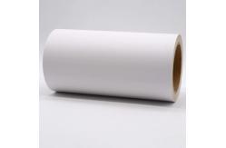 China Polyimide Materials Permanent Adhesive Matte White 1Mil With Glassine supplier