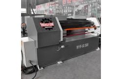 China 6mm 12mm 3-Roller Mechanical Asymmetrical  Plate Bending Roller Machine supplier