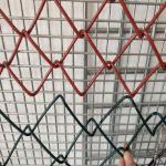 8 Foot Waterproof hot dipped Galvanized Plastic Coated Chain Link Fence for sale