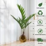 Outdoor Garden Artificial Potted Floor Plants 120-180cm Height Kenita Tree With Pot for sale