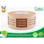 Fiberglass Reinforced Seal Packing Kraft Paper Tape For Bundling Box